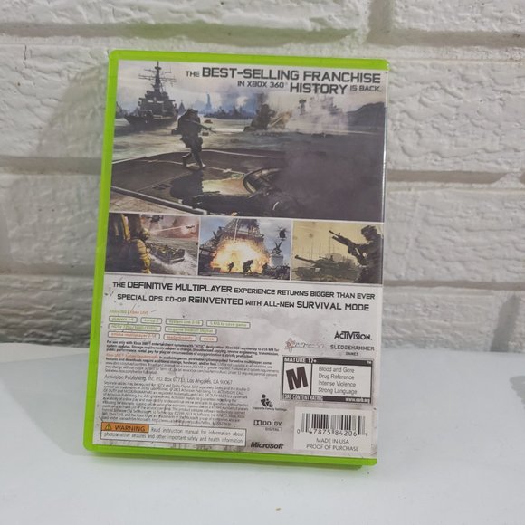 XBox 360 / XBox Live - Call of Duty Modern Warfare  3 - #758N - Picture 2 of 4